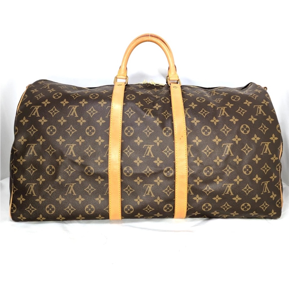 Louis Vuitton Brown Monogram Duffel Bag - Picture 3 of 16